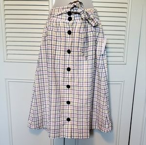 Modcloth Summer Kickoff Skirt, Size 8